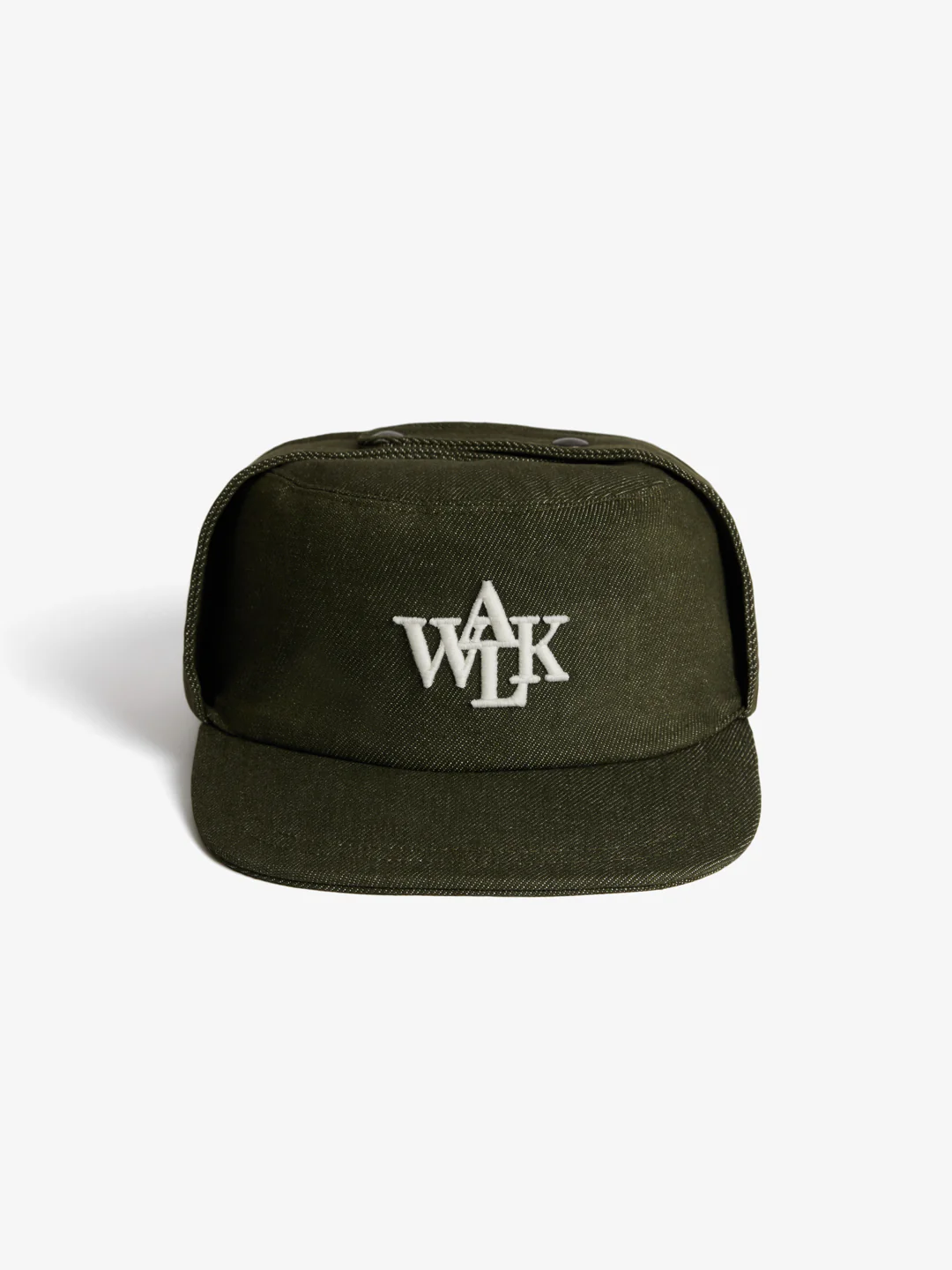 La casquette du postier en denim brut vert - Image 2