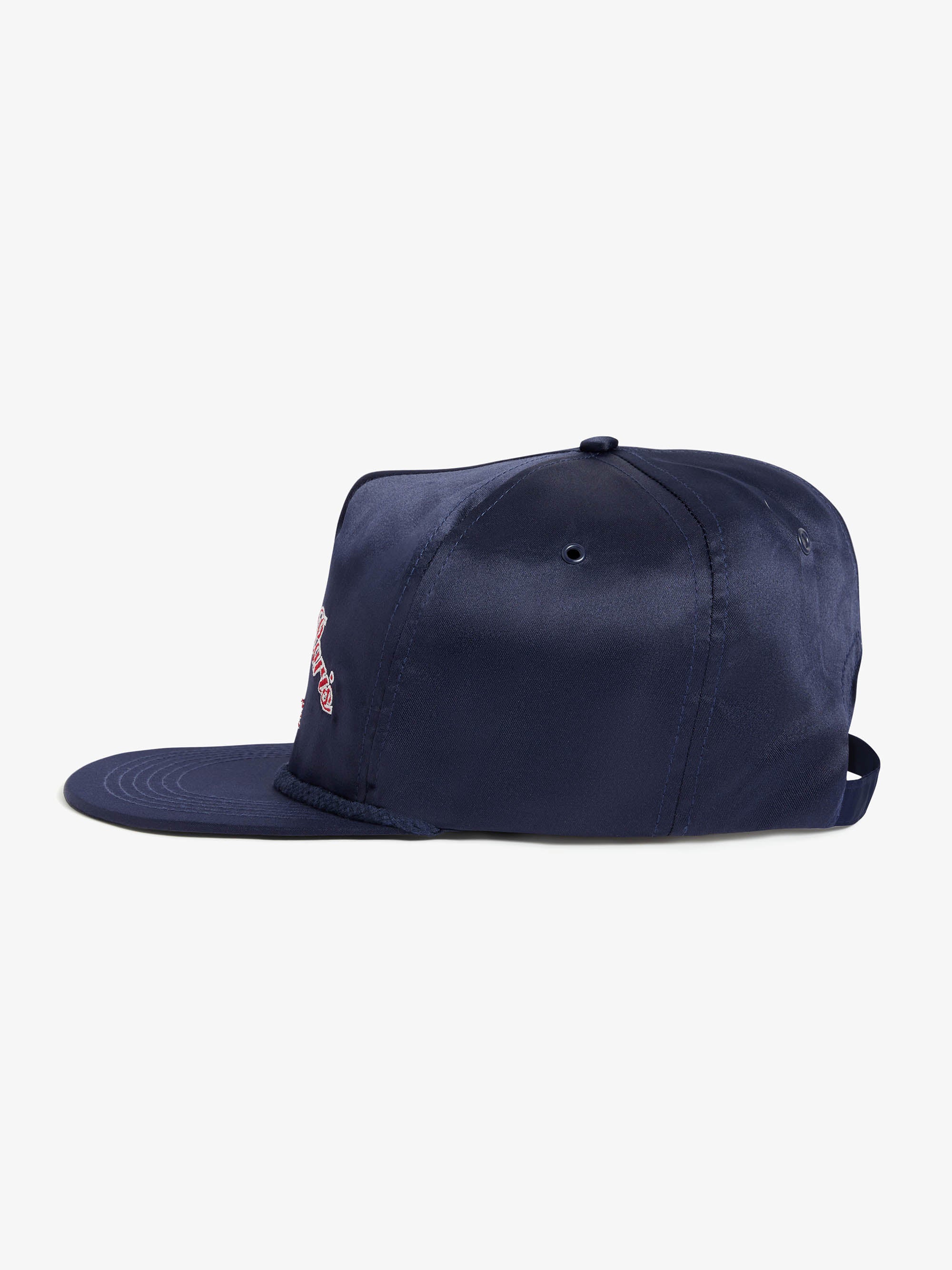 La casquette Odyssée satinée bleue - Image 2
