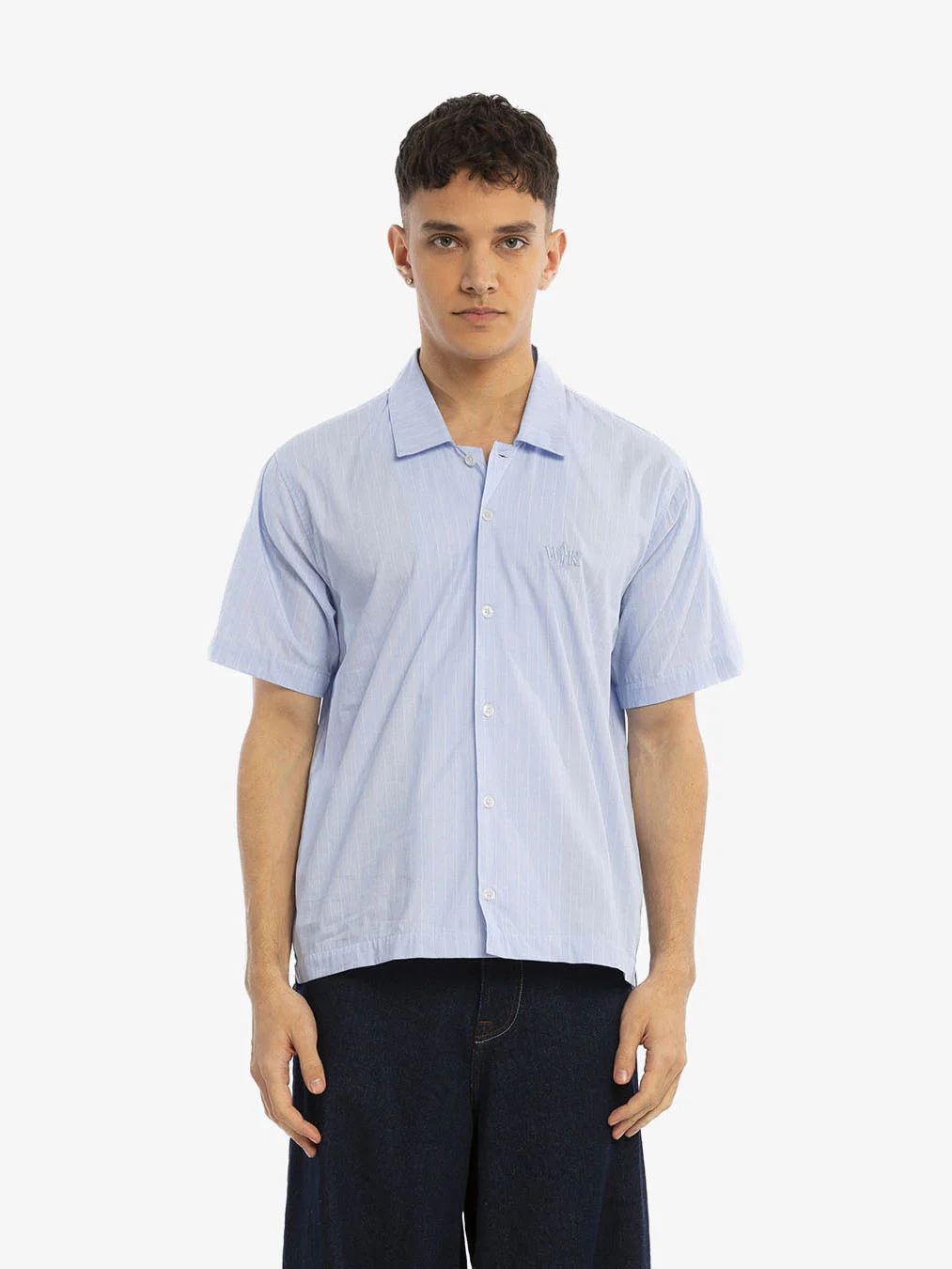 La chemise manches courtes bleue - Image 2