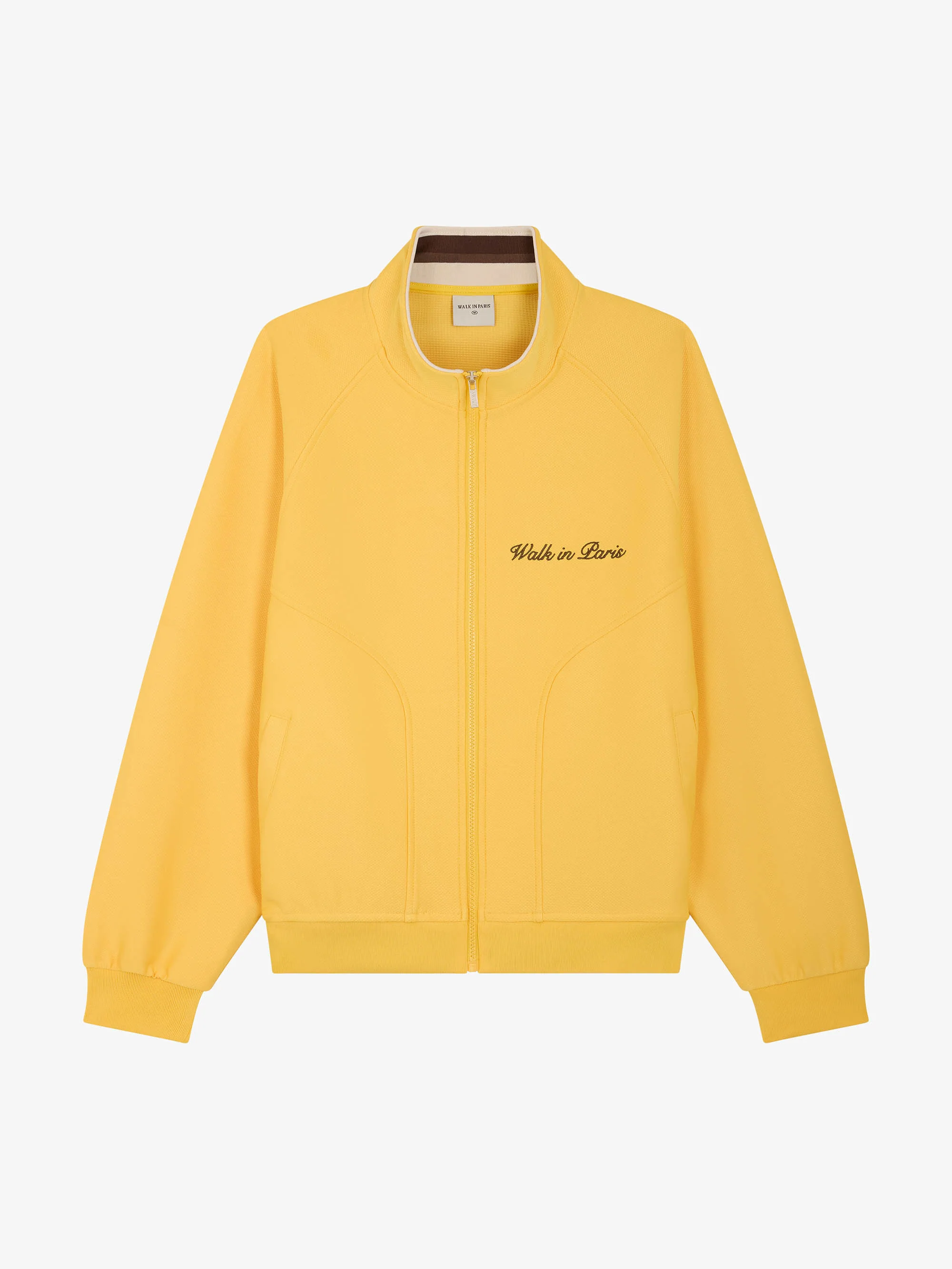 La veste de jogging Héritage jaune