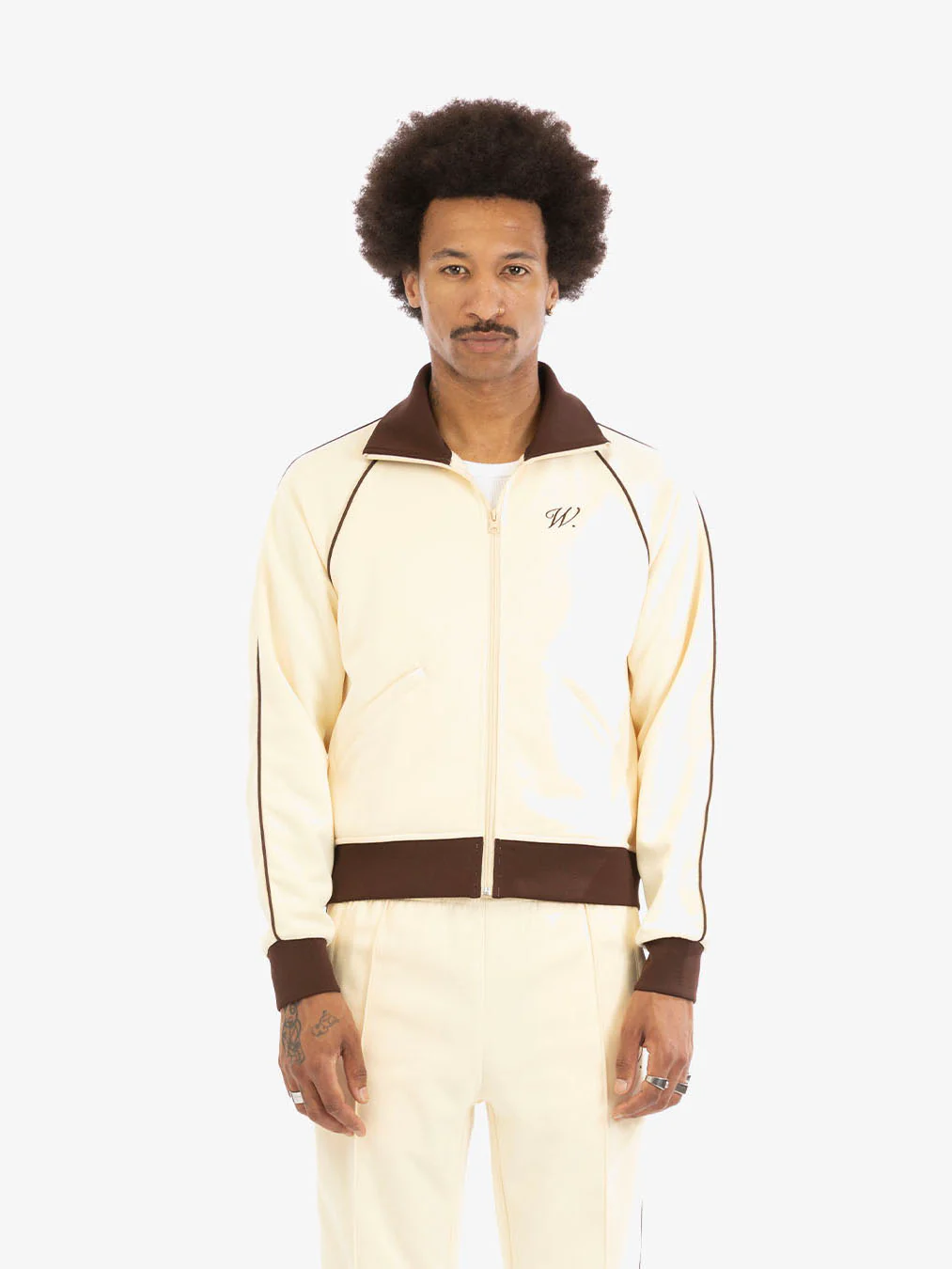 La veste de jogging Signature beige - Image 5