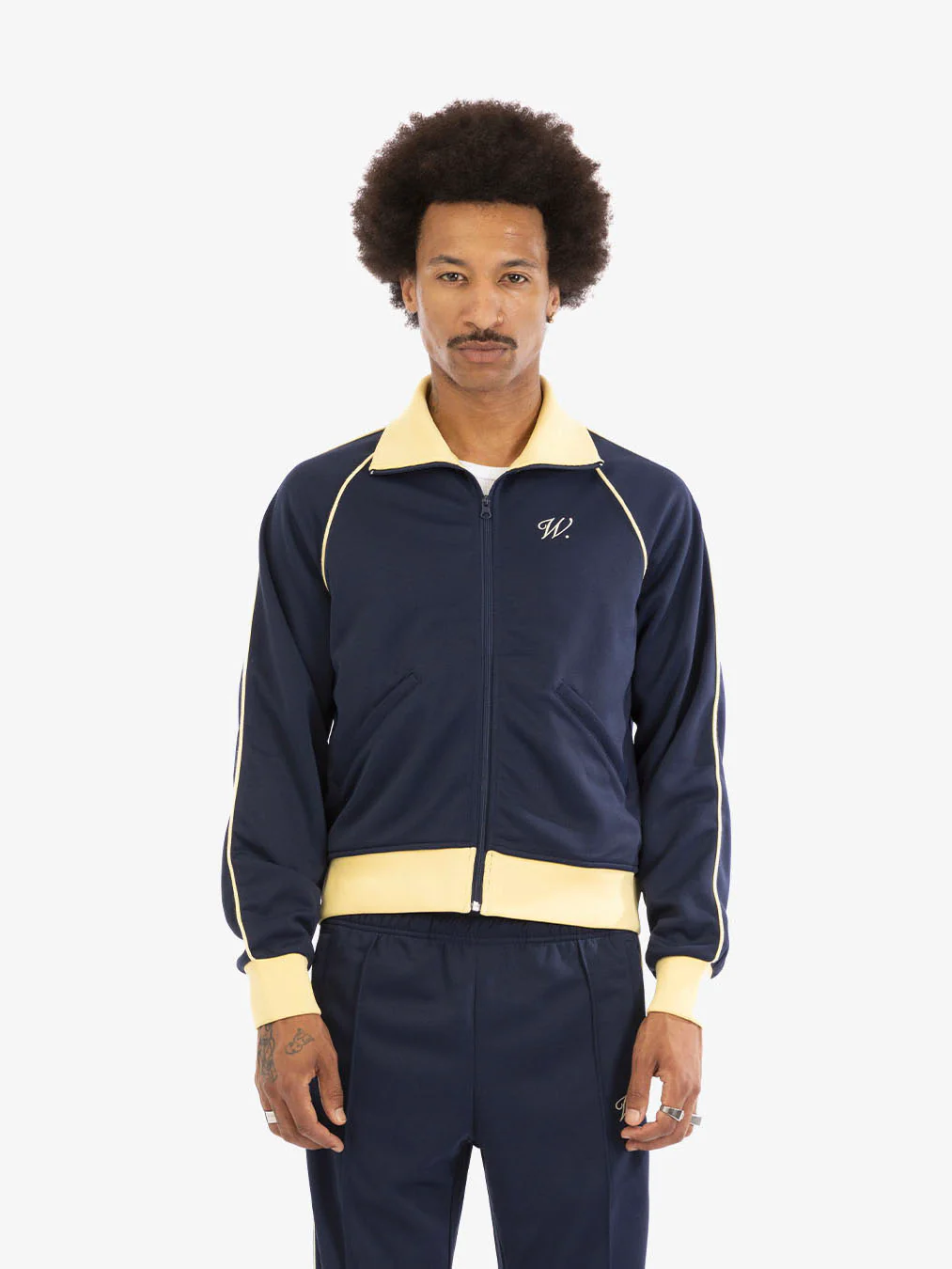 La veste de jogging Signature bleue - Image 5