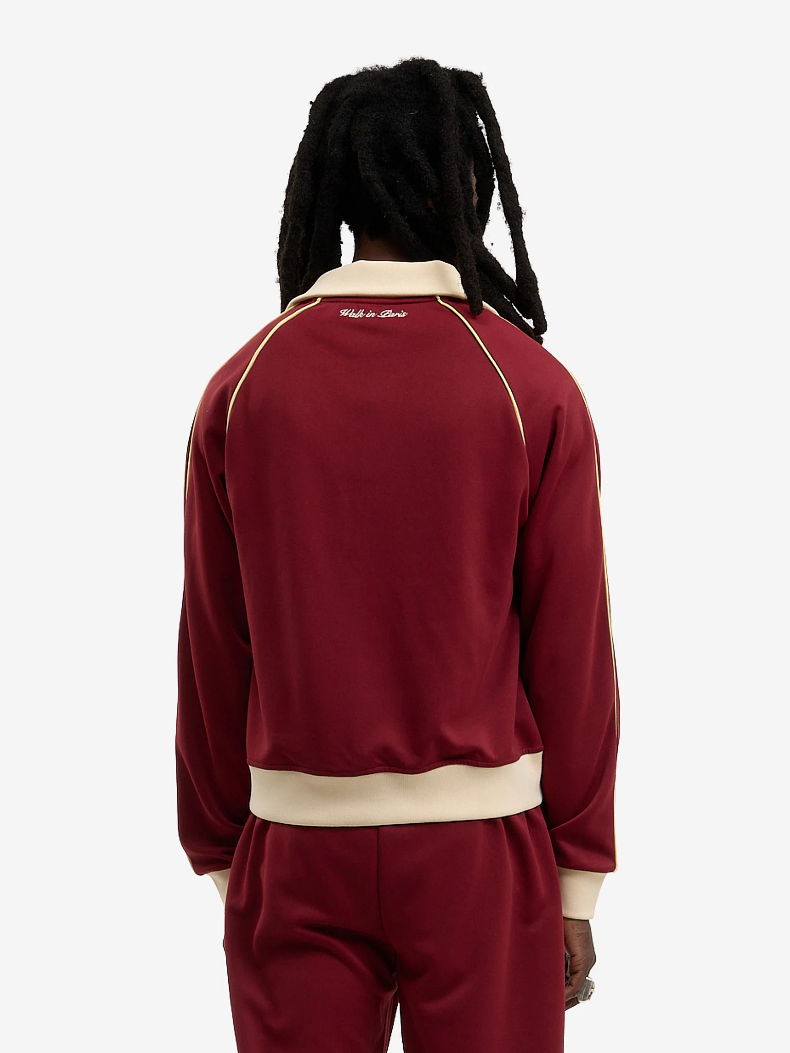 La veste de jogging Signature bordeaux - Image 5