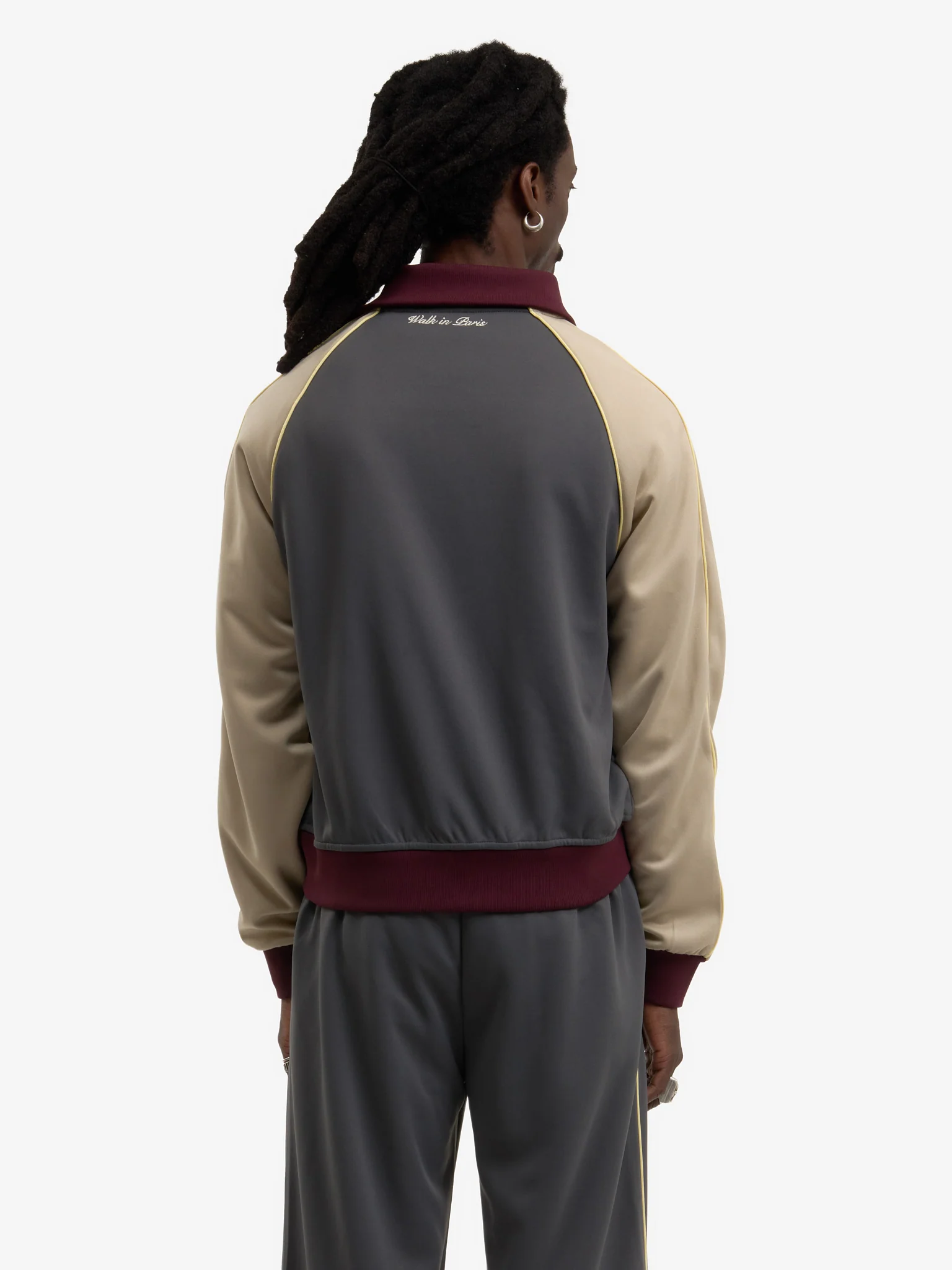 La veste de jogging Signature grise - Image 5