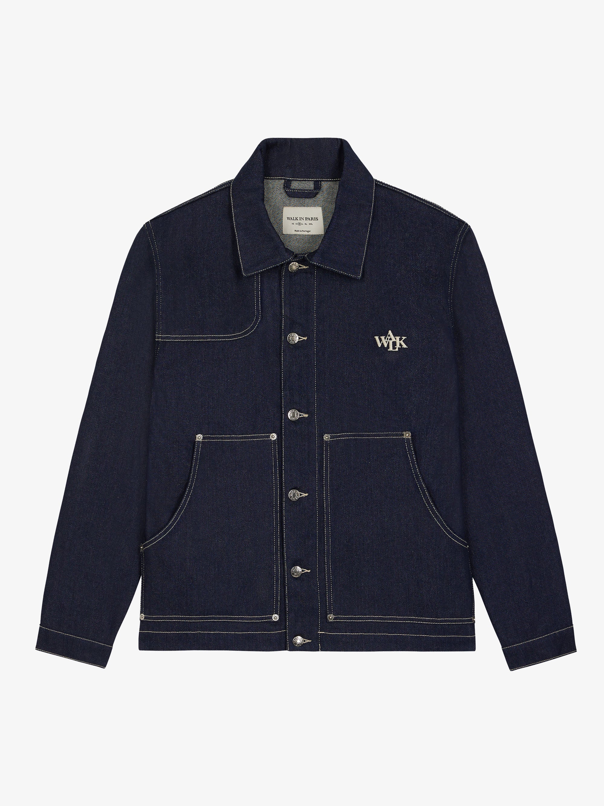 La veste de menuisier en denim brut