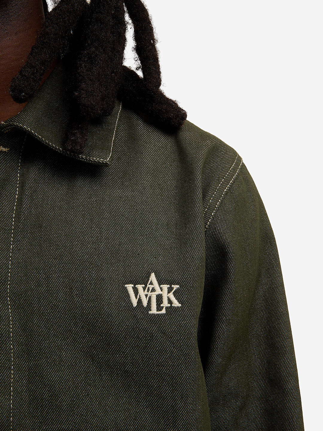 La veste du menuisier en denim vert - Image 12