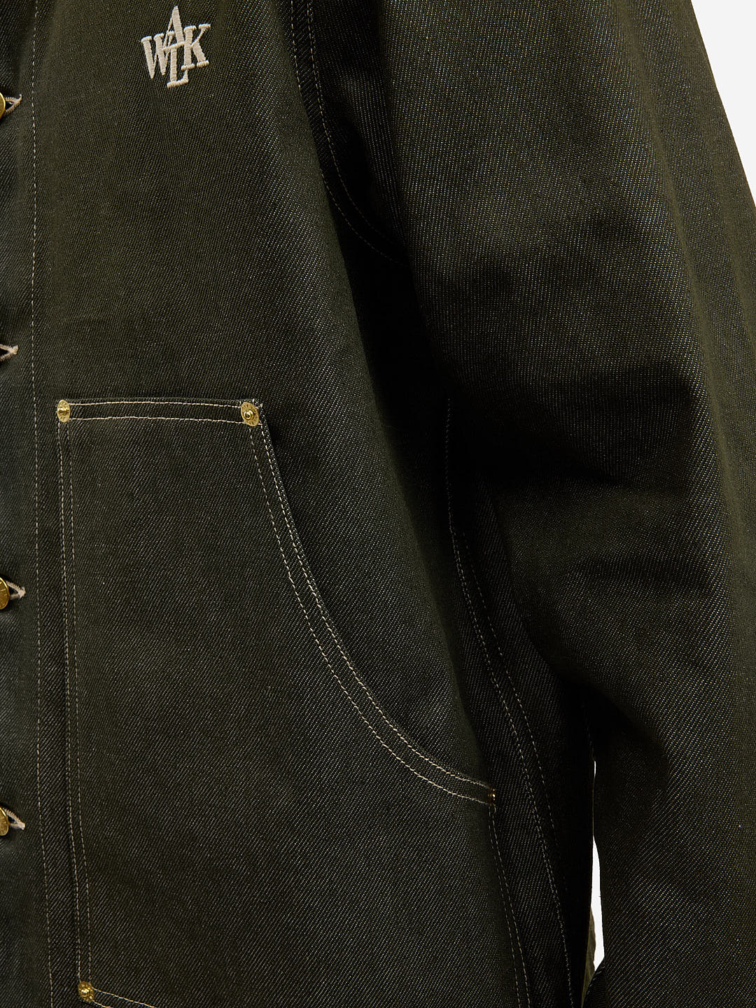 La veste du menuisier en denim vert - Image 13