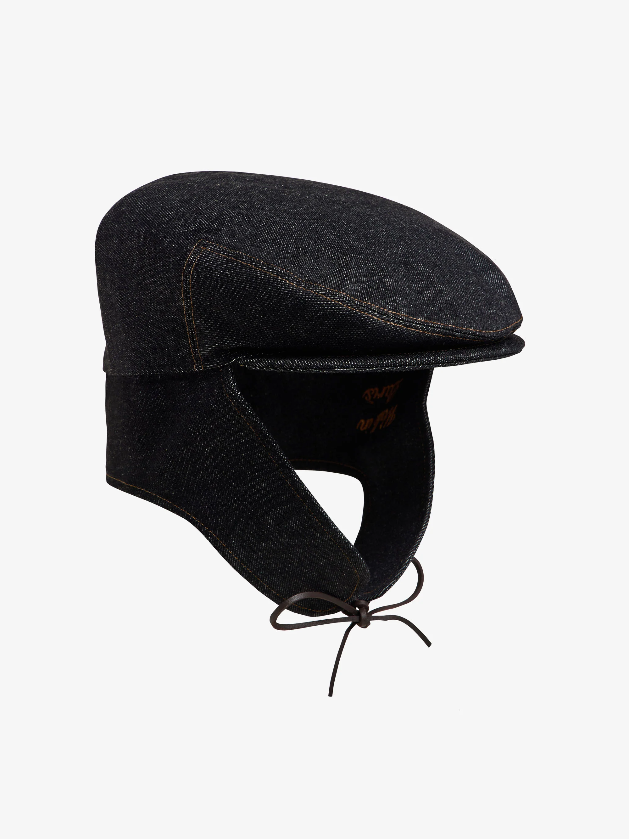 Le béret Sherlock en denim brut - Image 3