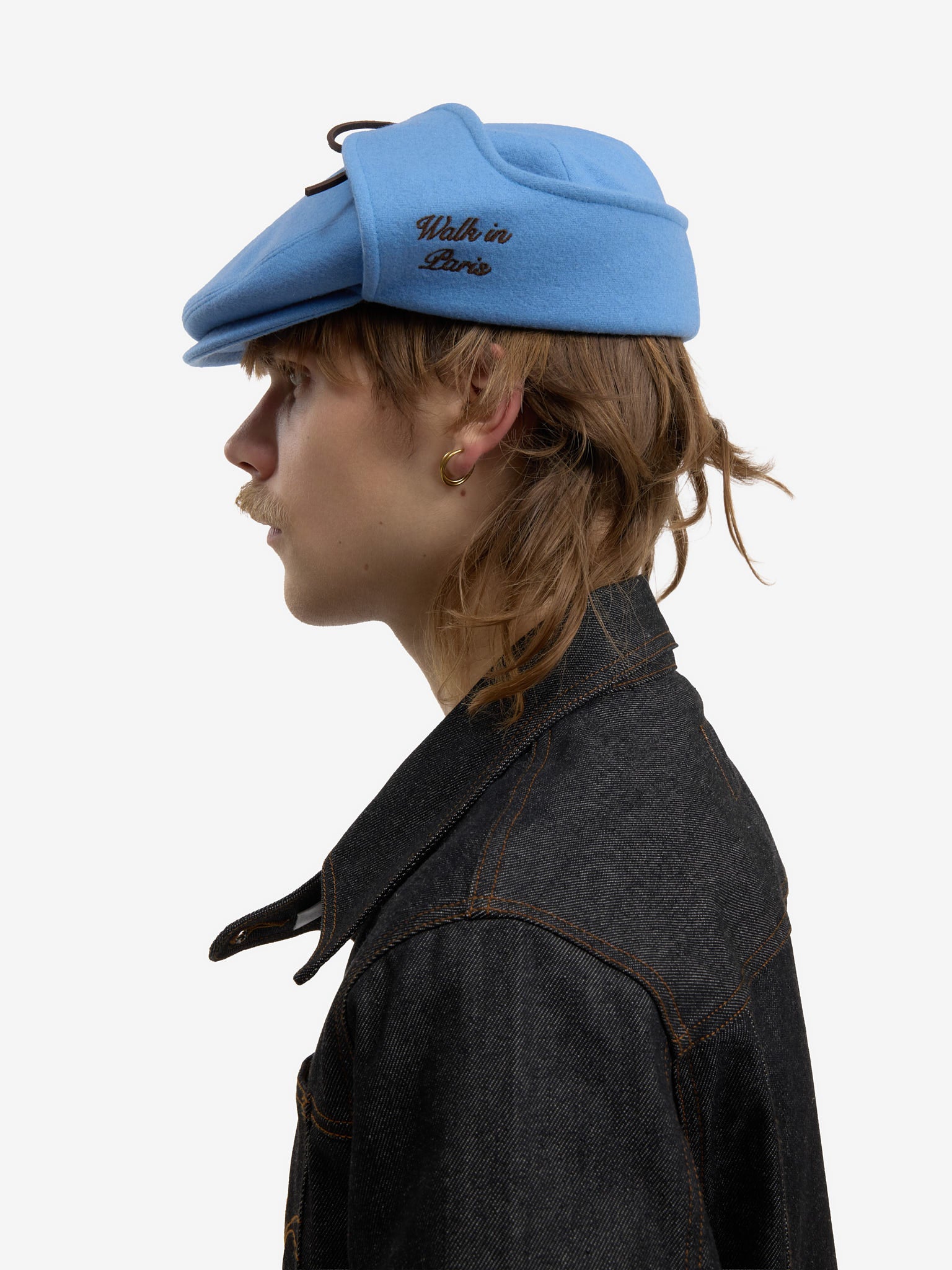 Le béret Sherlock bleu - Image 8