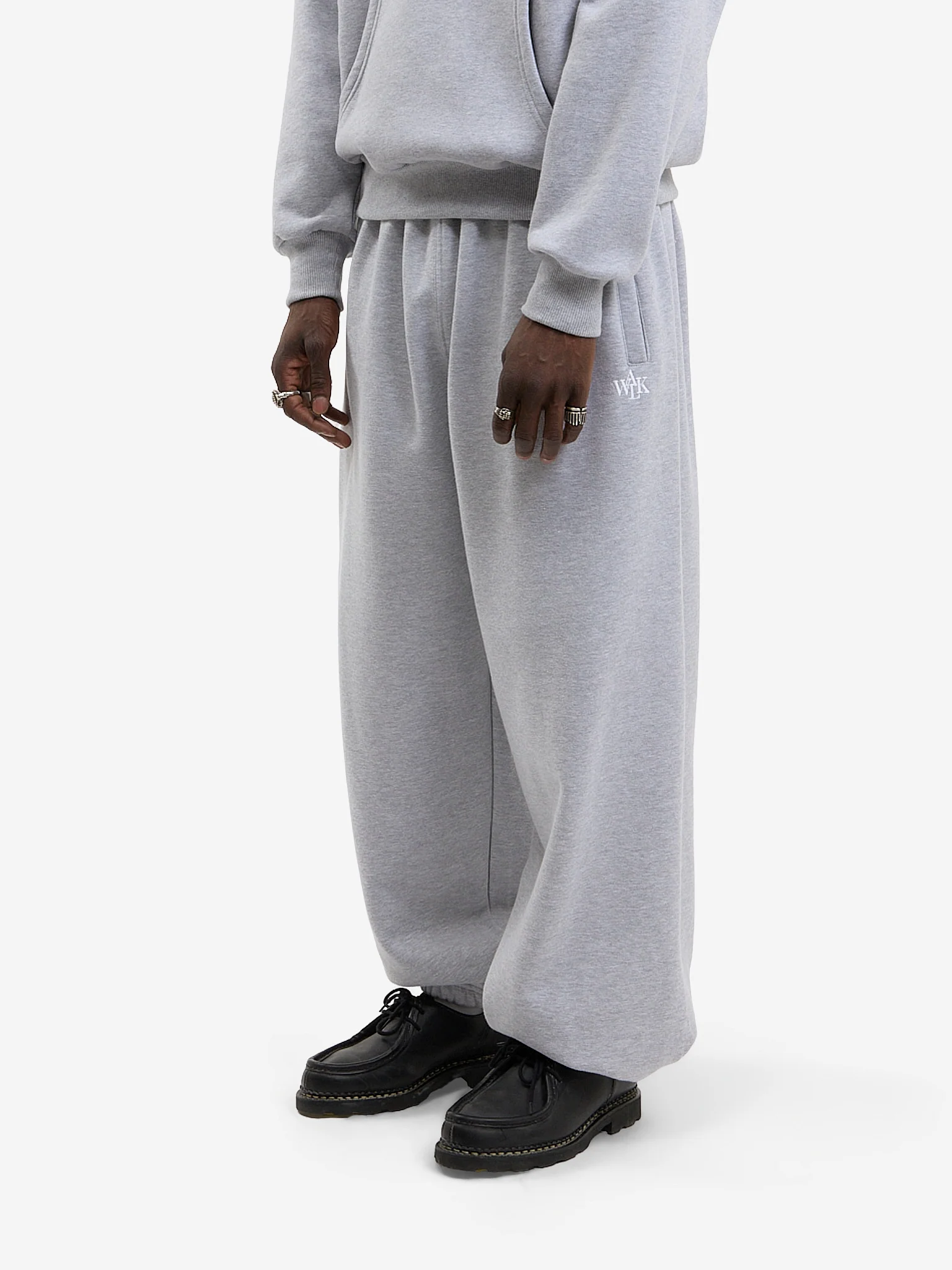 Le jogging gris chiné - Image 4