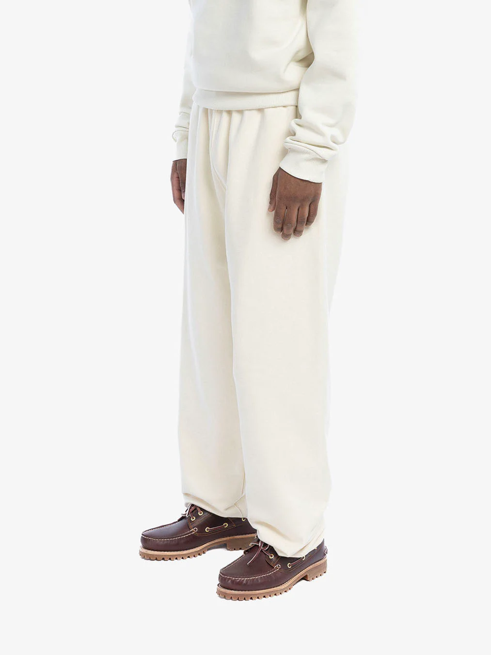 Le jogging molletonné beige - Image 3