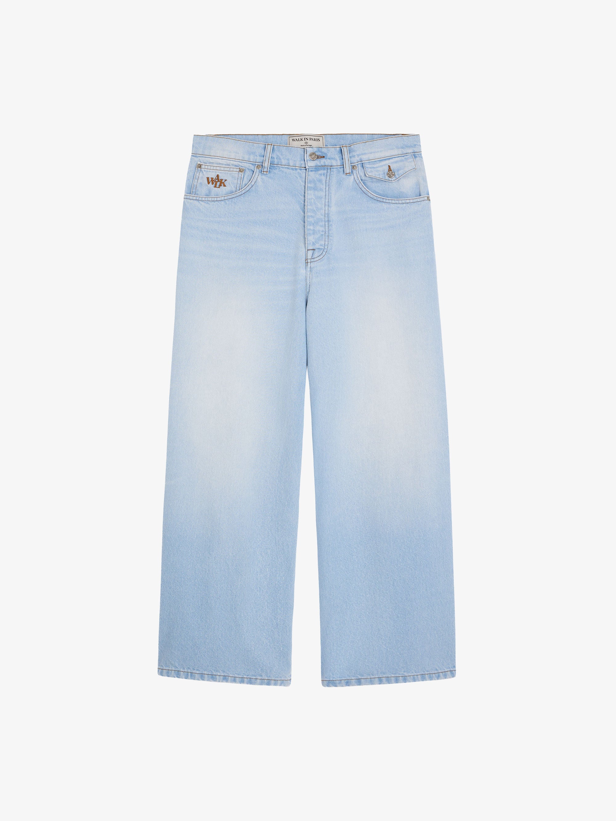 Le pantalon baggy en denim clair délavé - Image 2