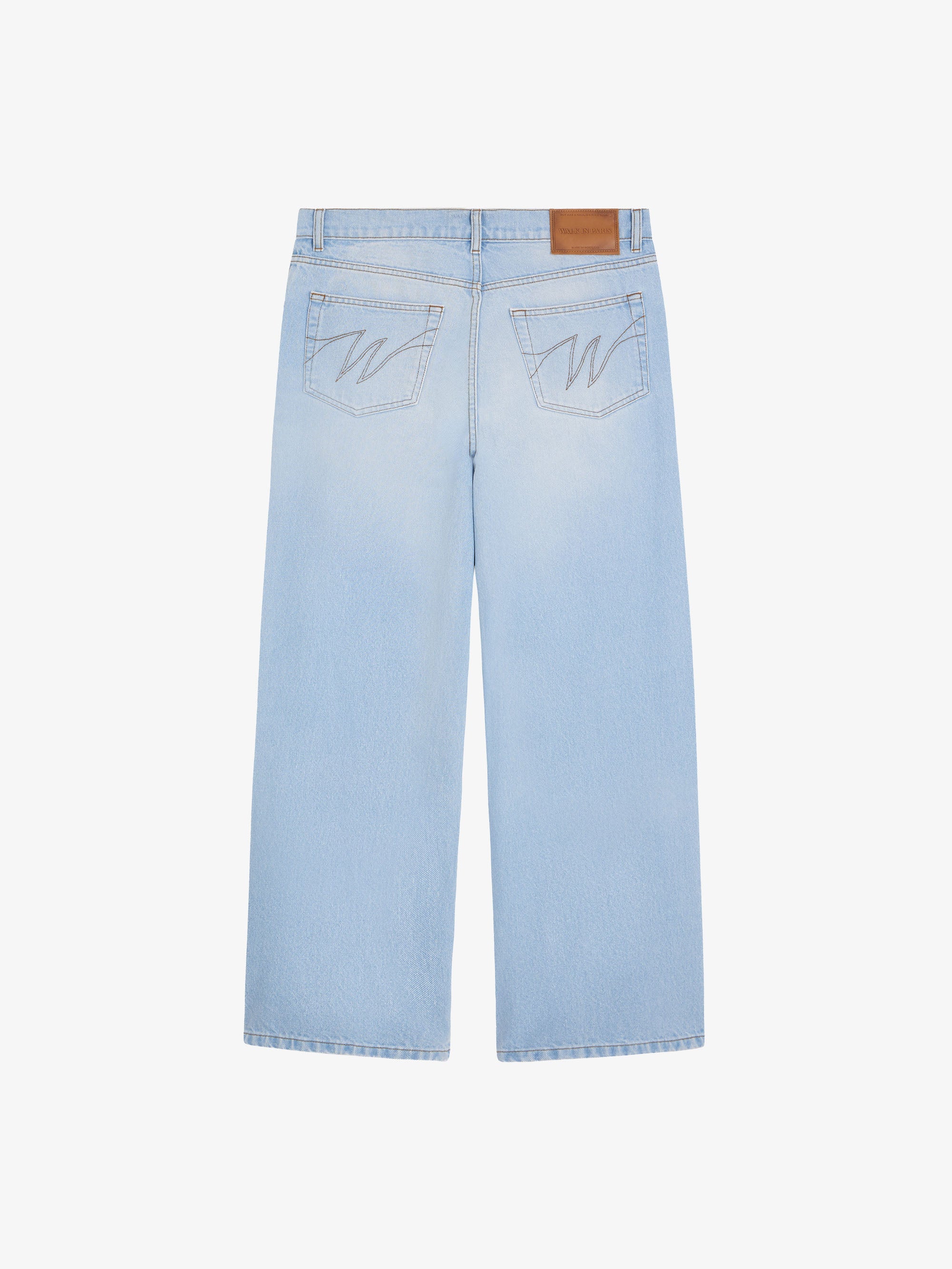 Le pantalon baggy en denim clair délavé - Image 3