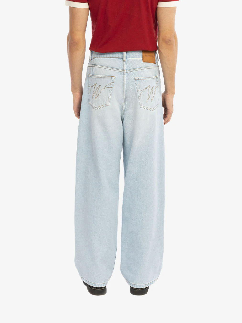 Le pantalon baggy en denim clair délavé - Image 6
