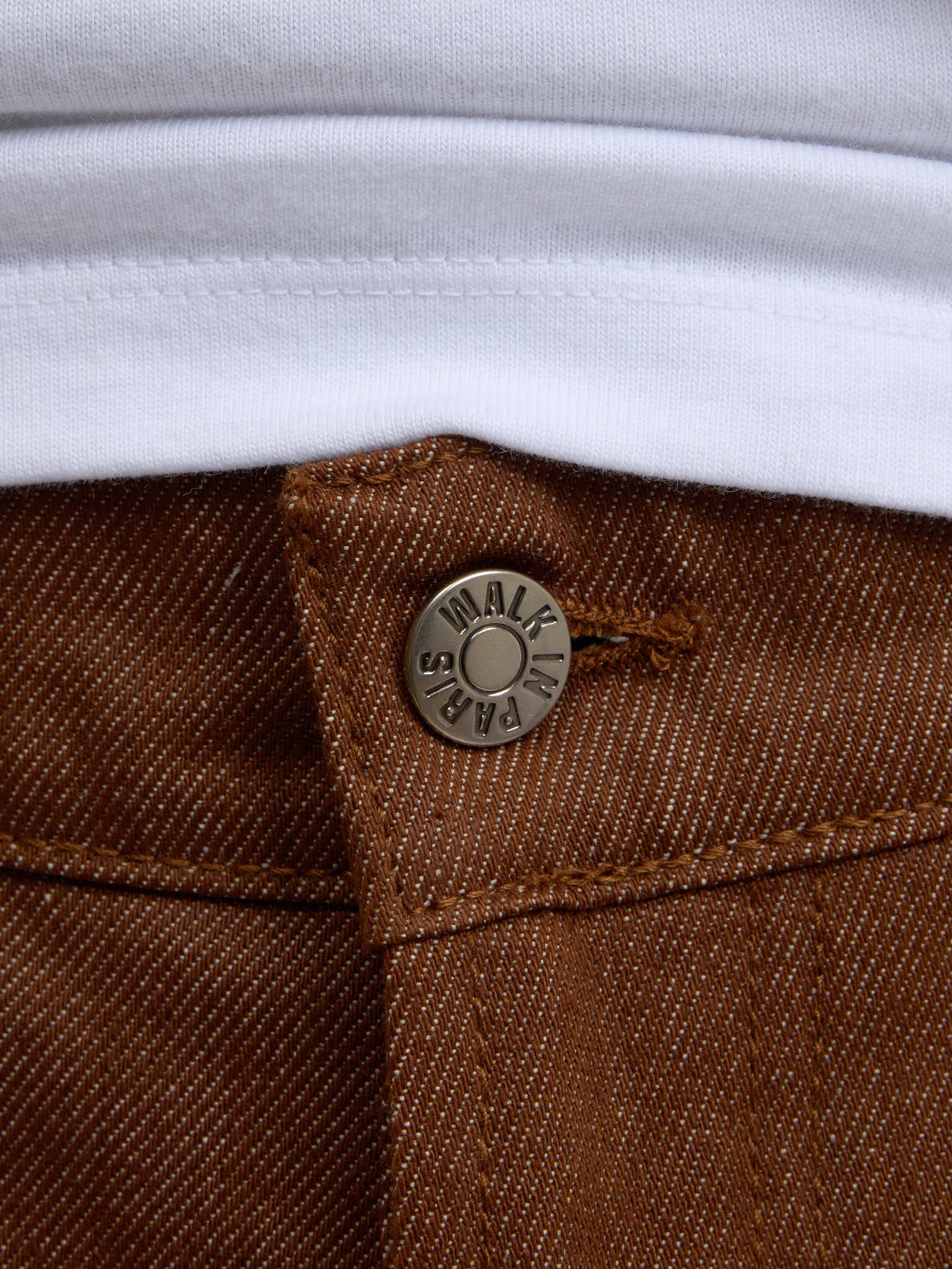 Le pantalon baggy en denim marron - Image 7