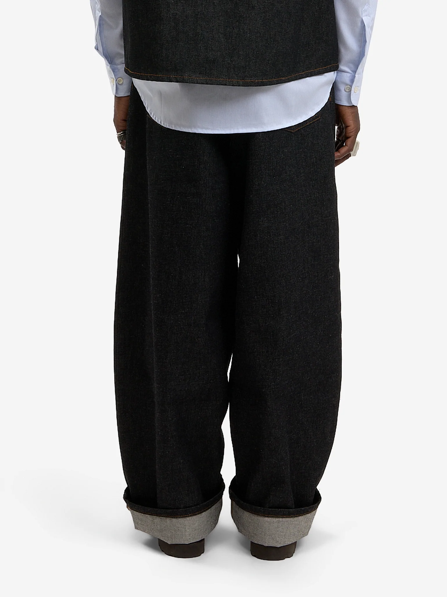 Le pantalon ballon en denim brut - Image 5