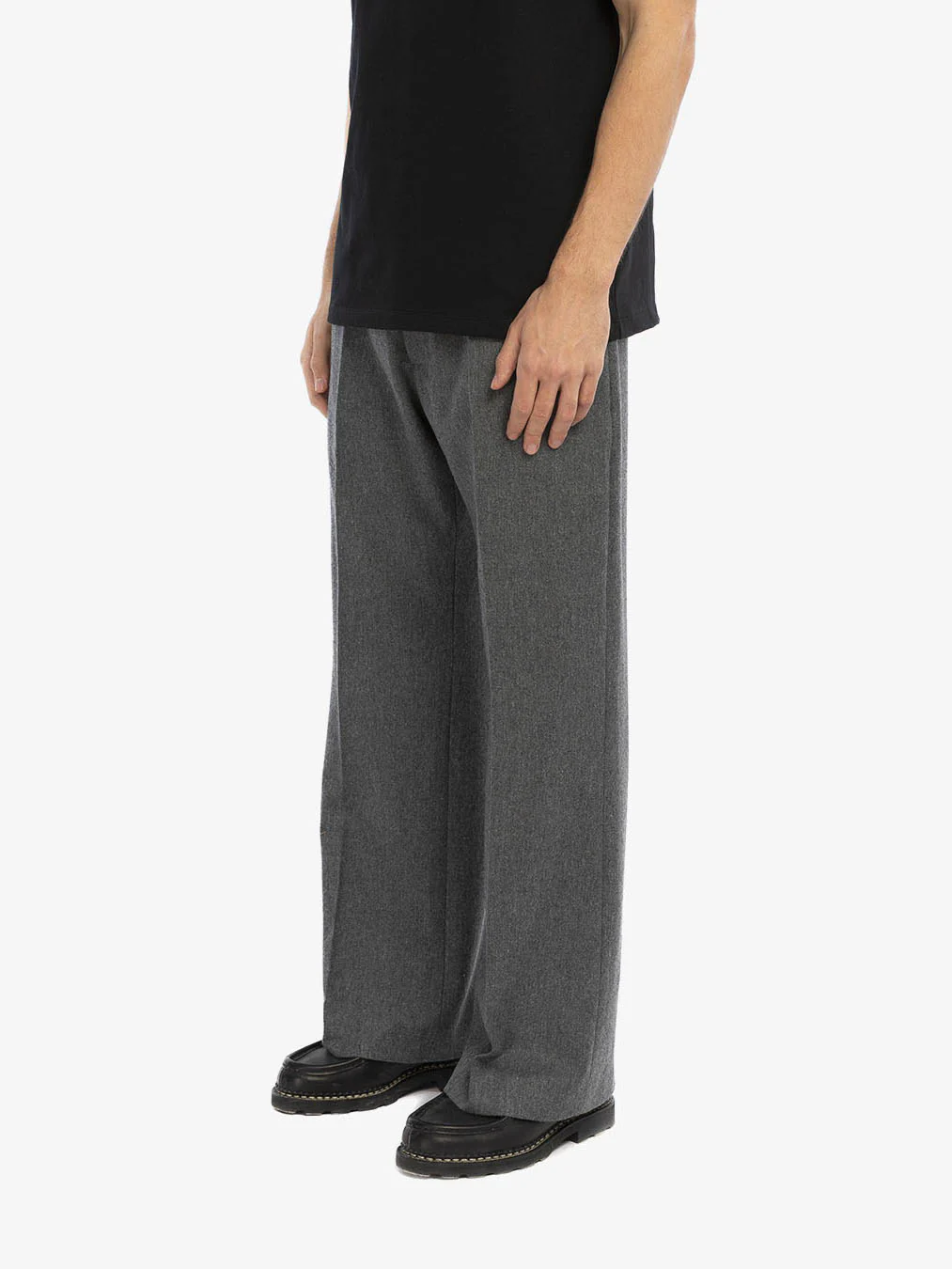 Le pantalon de costume flare gris - Image 4