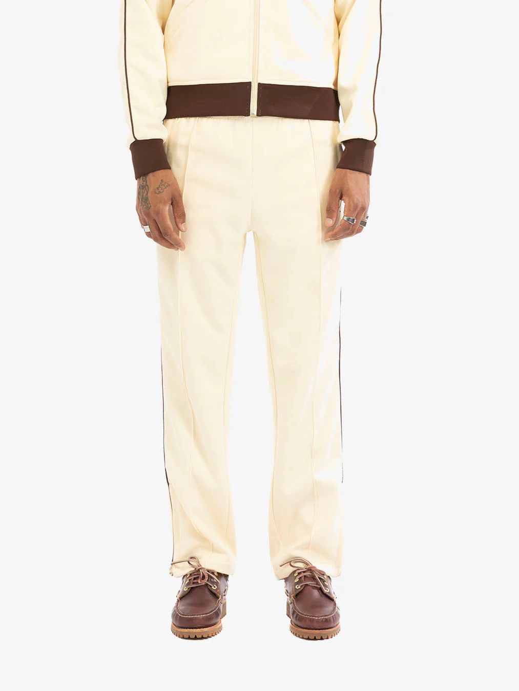 Le pantalon de jogging Signature beige - Image 2