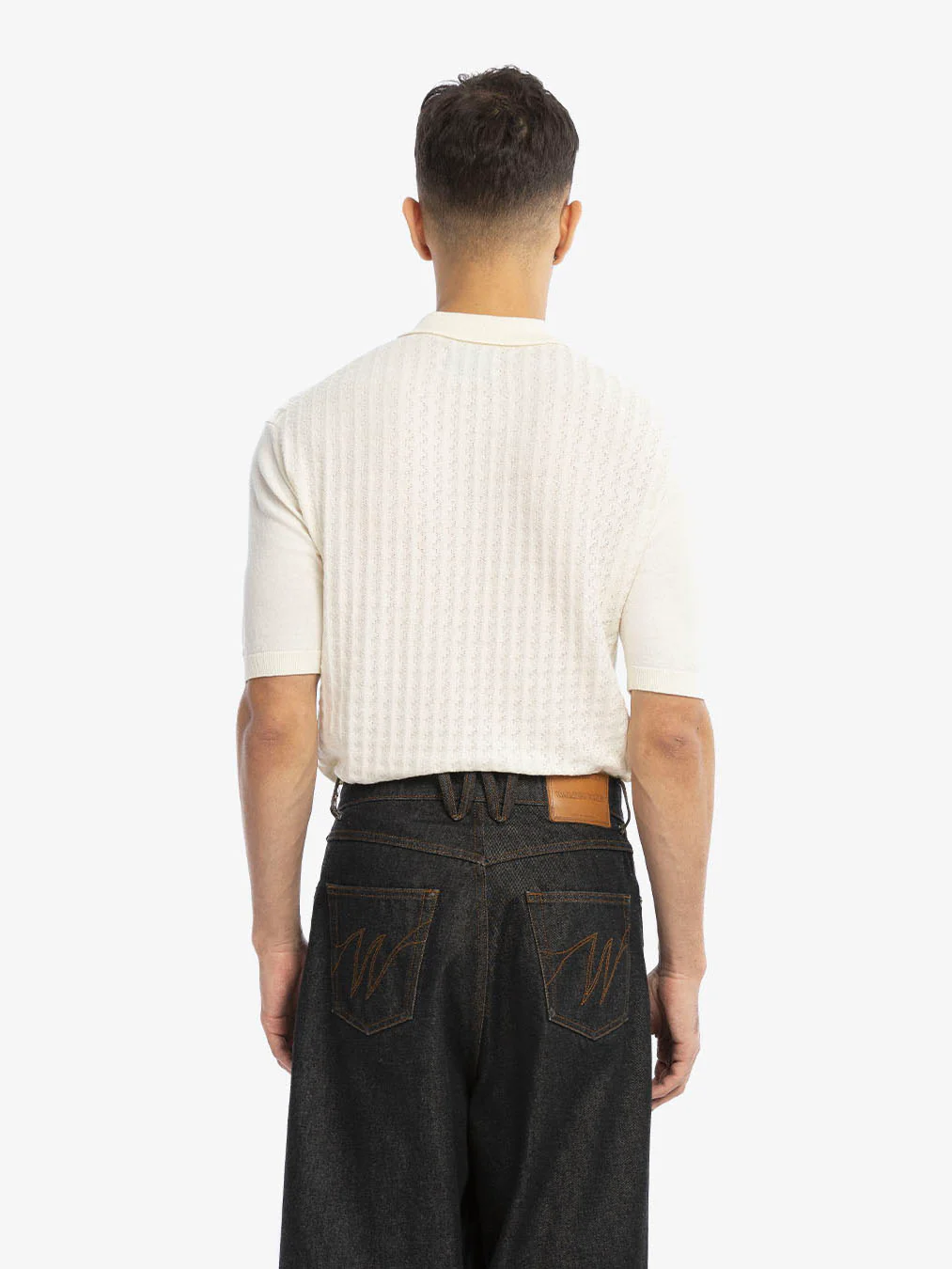 Le polo beige en maille torsadée - Image 4