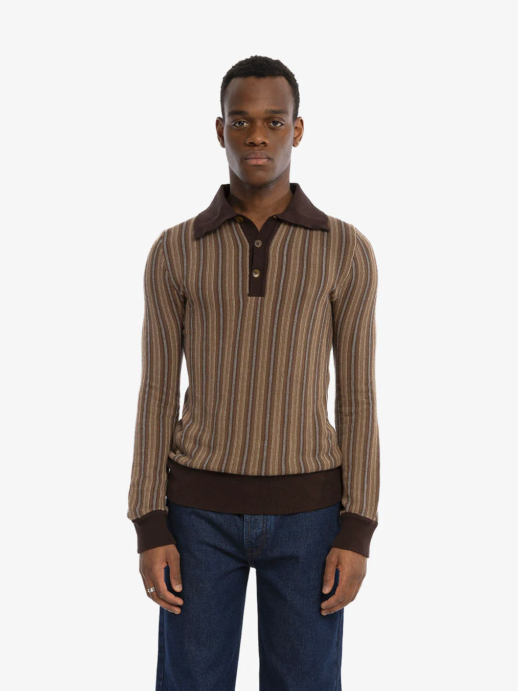 Le pull marron à manches longues - Image 2