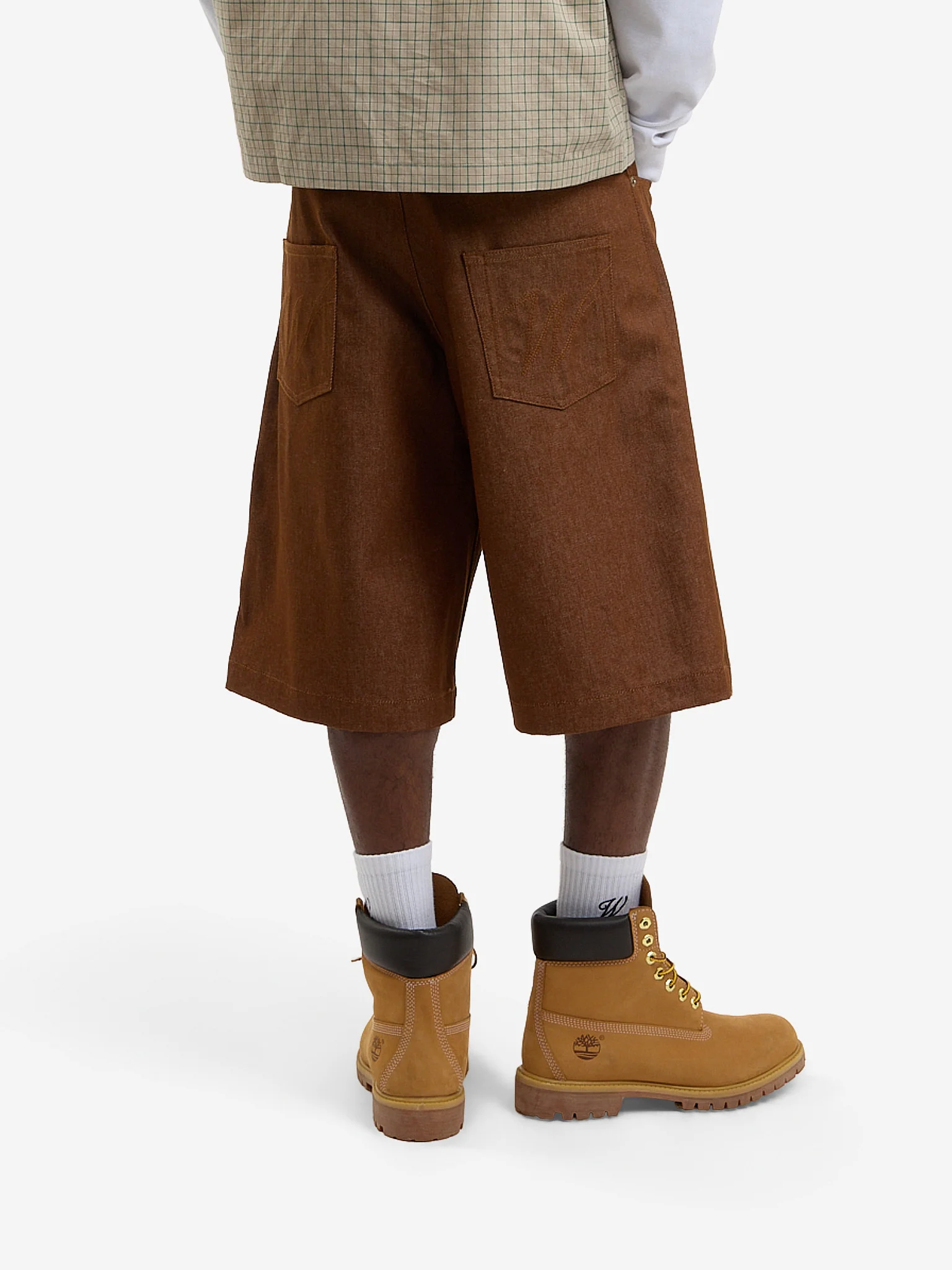 Le short en jean baggy marron - Image 5