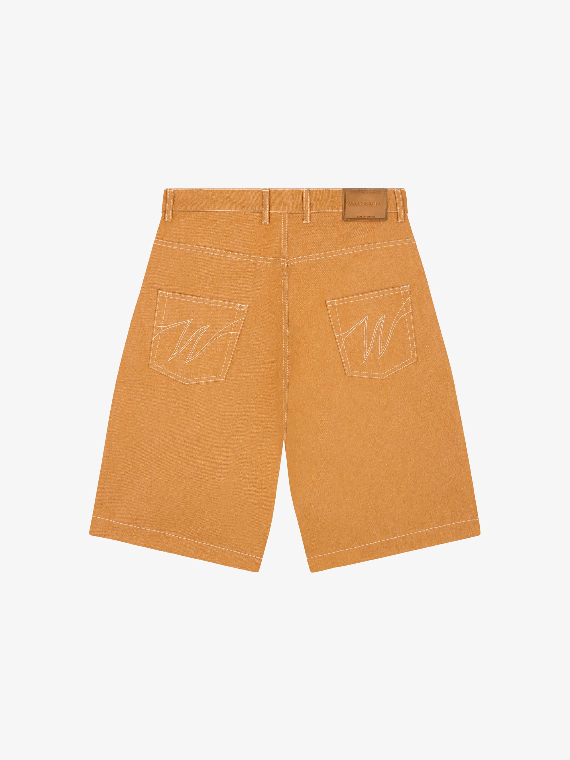 Le short en jean baggy orange - Image 2