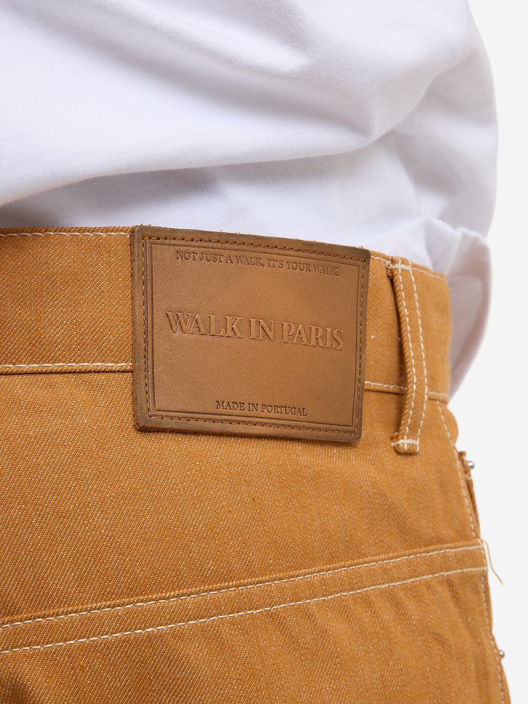 Le short en jean baggy orange - Image 5