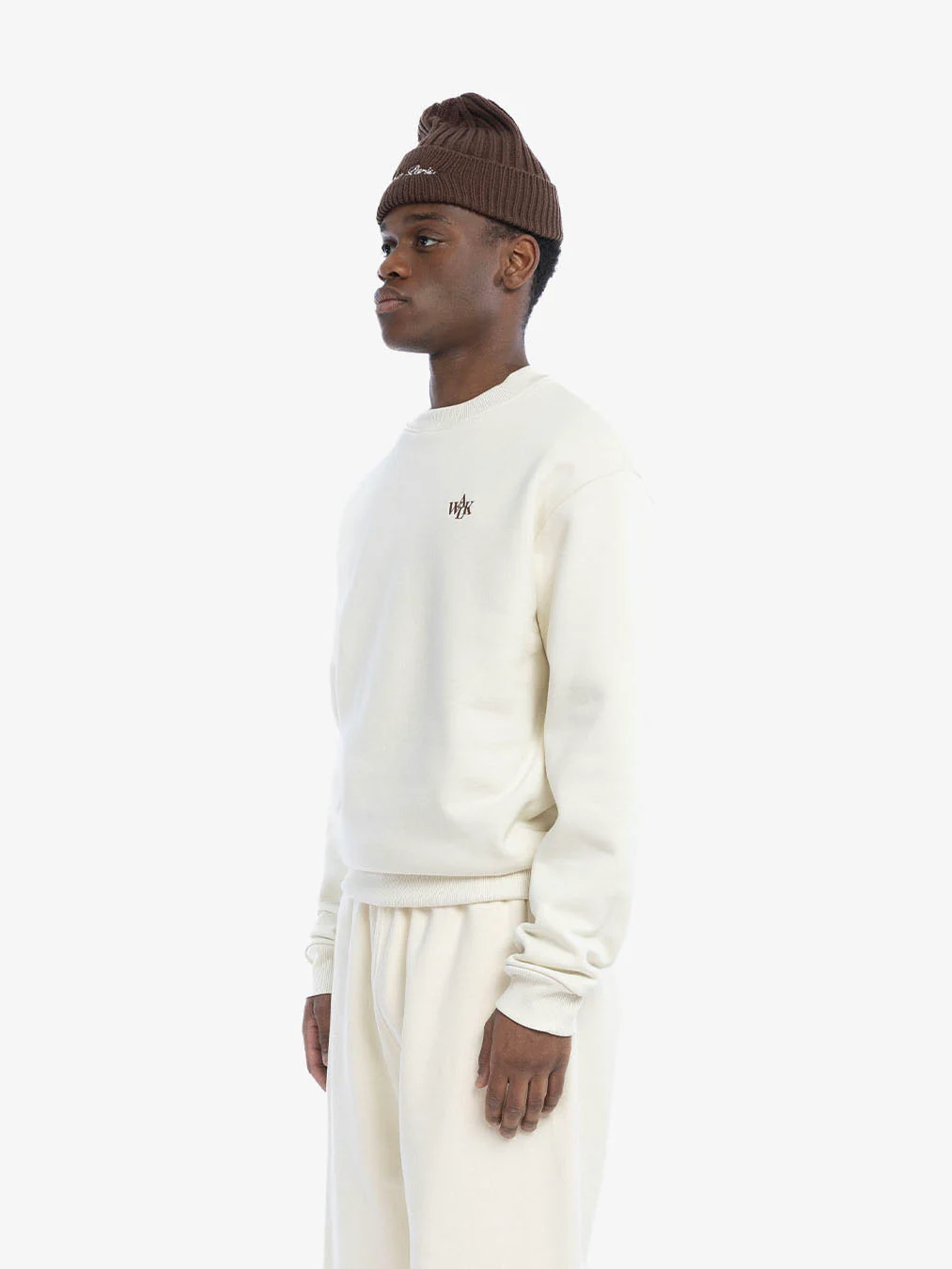 Le sweatshirt molletonné beige - Image 3