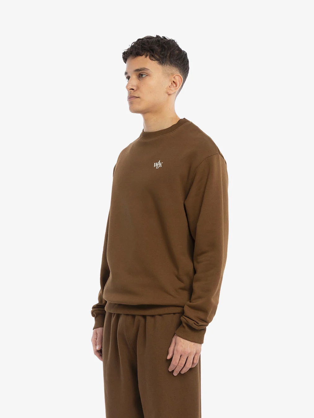 Le sweatshirt molletonné marron - Image 3