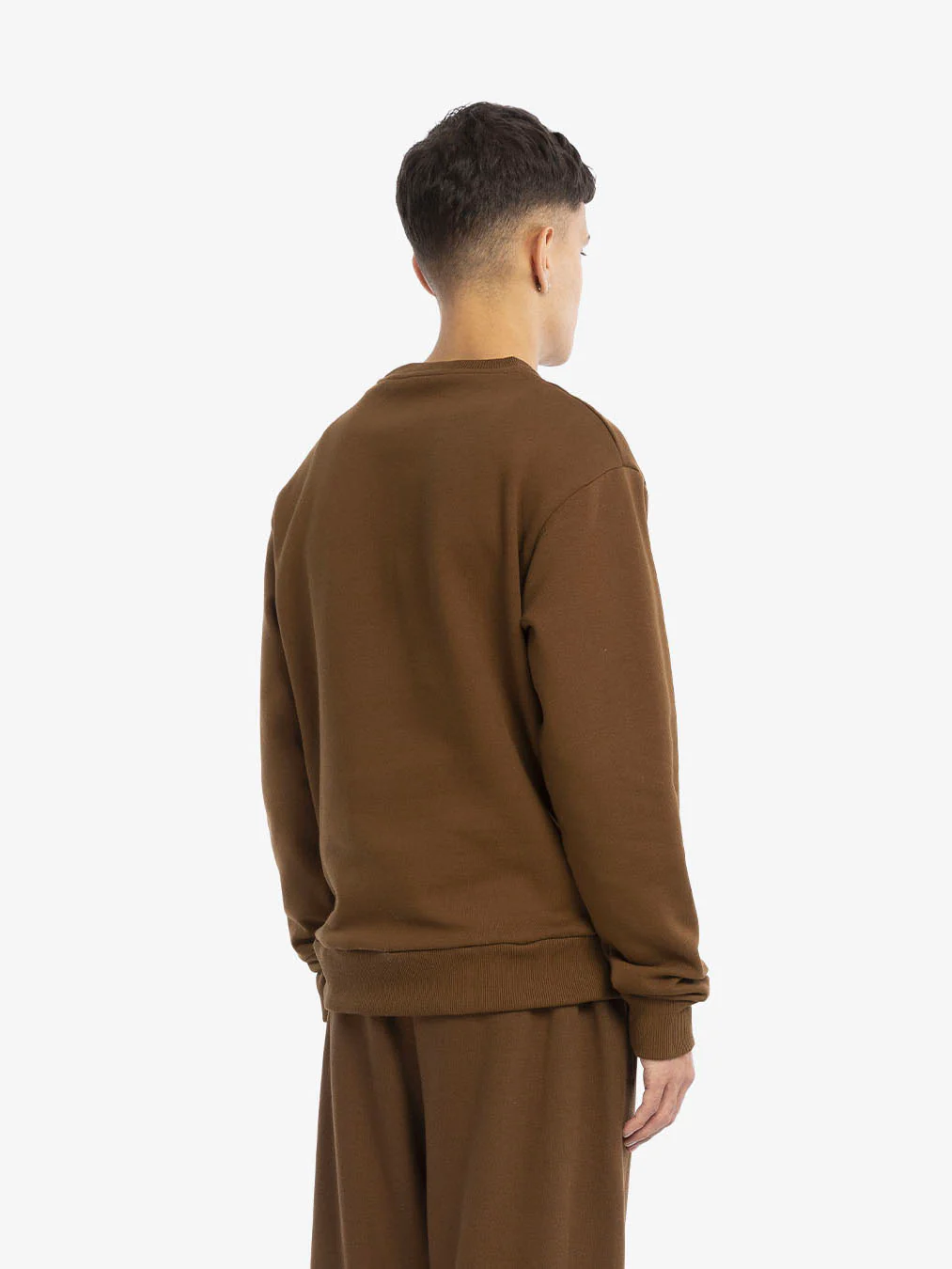 Le sweatshirt molletonné marron - Image 4