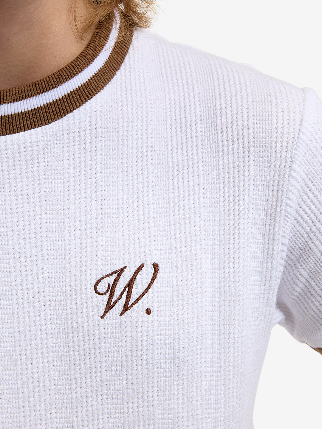 Le t-shirt en maille blanc - Image 5