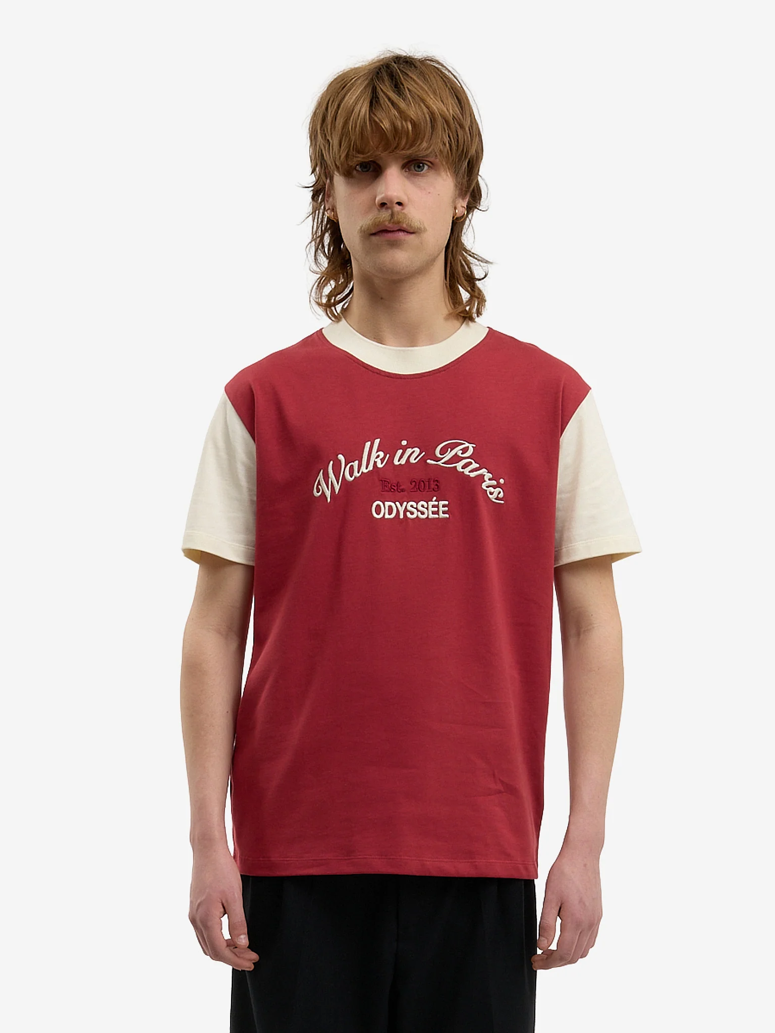 Le t-shirt Odyssée bordeaux - Image 2