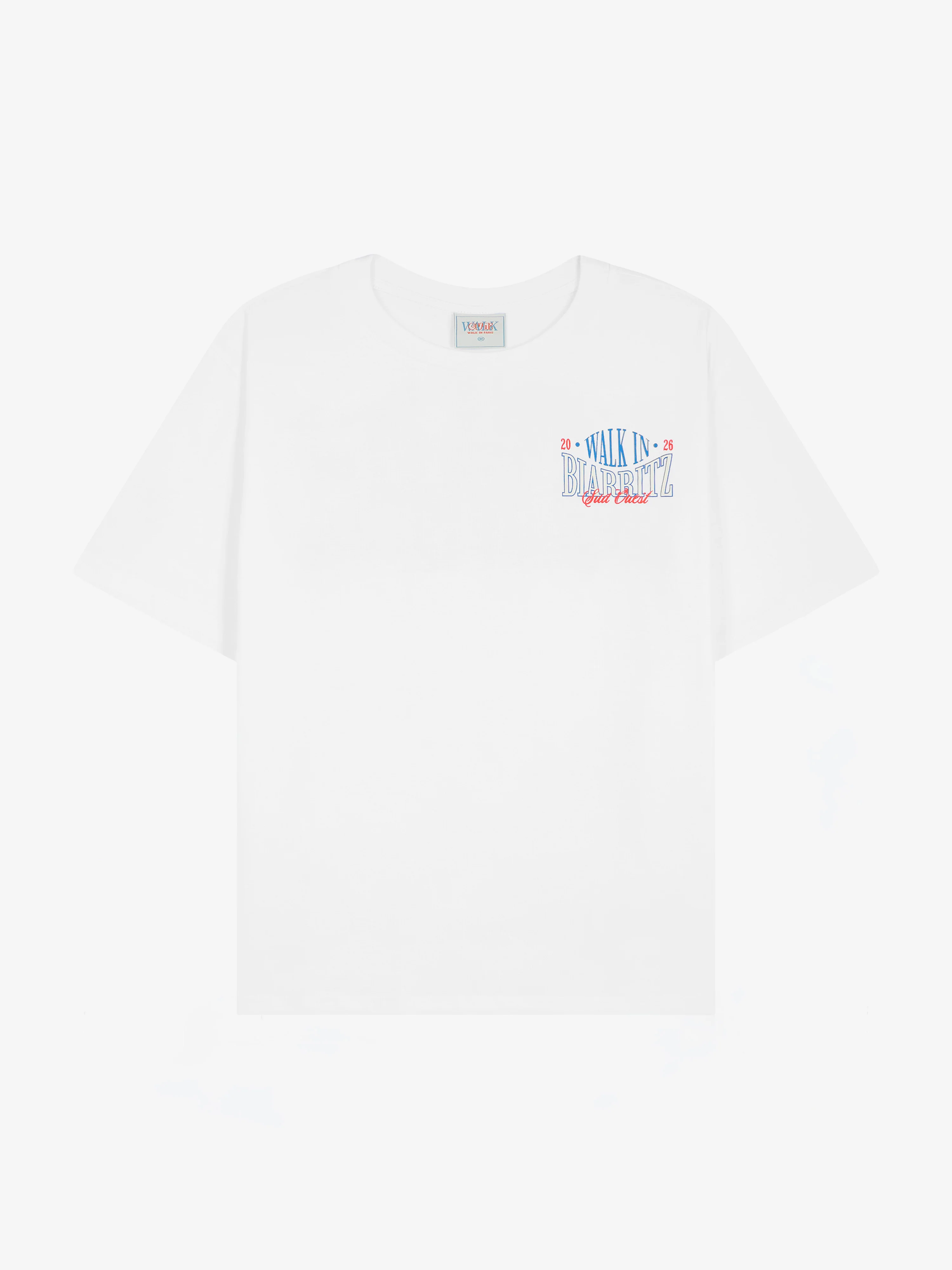 Le t-shirt "Walk in Biarritz" blanc