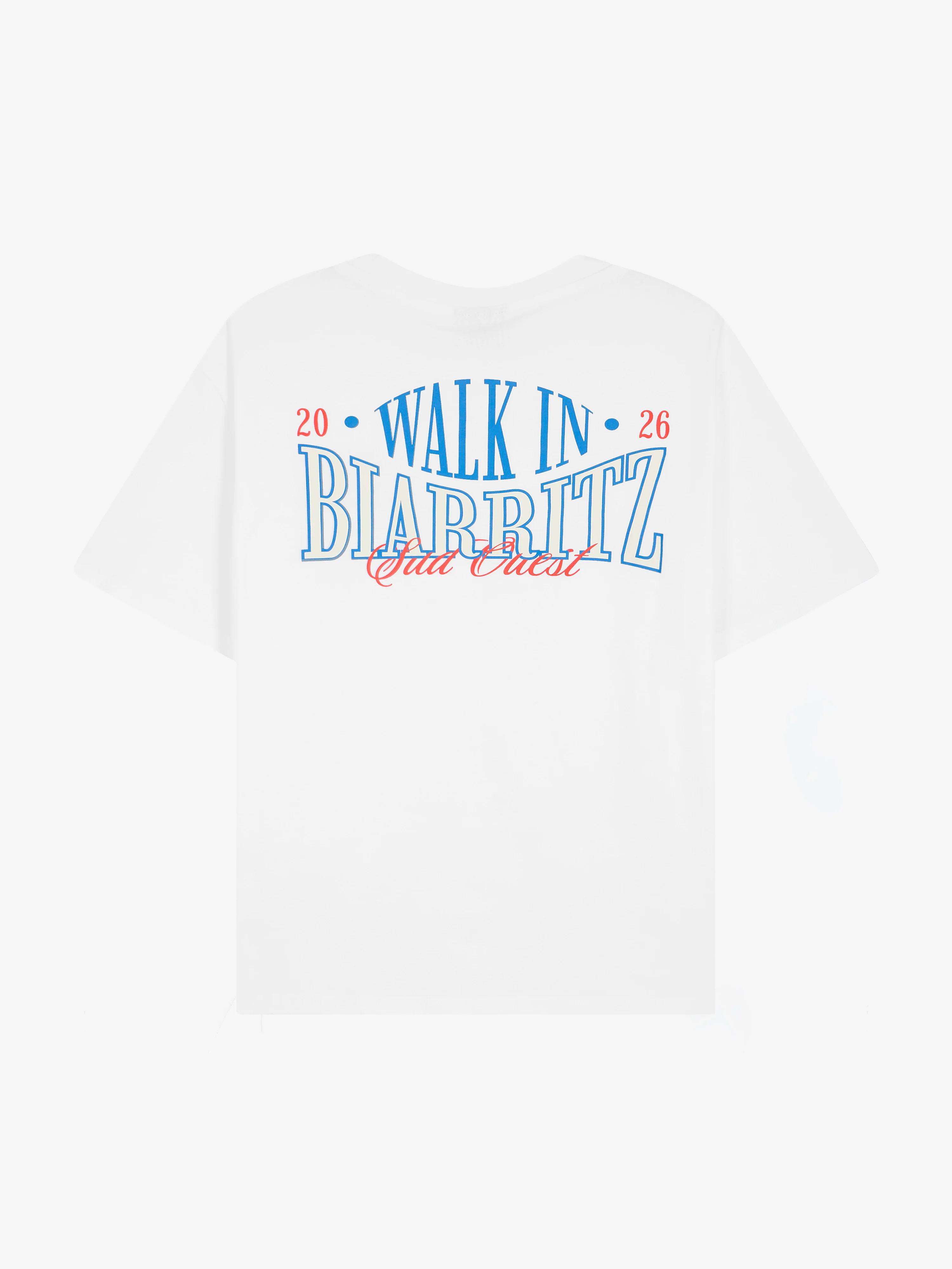 Le t-shirt "Walk in Biarritz" blanc - Image 2
