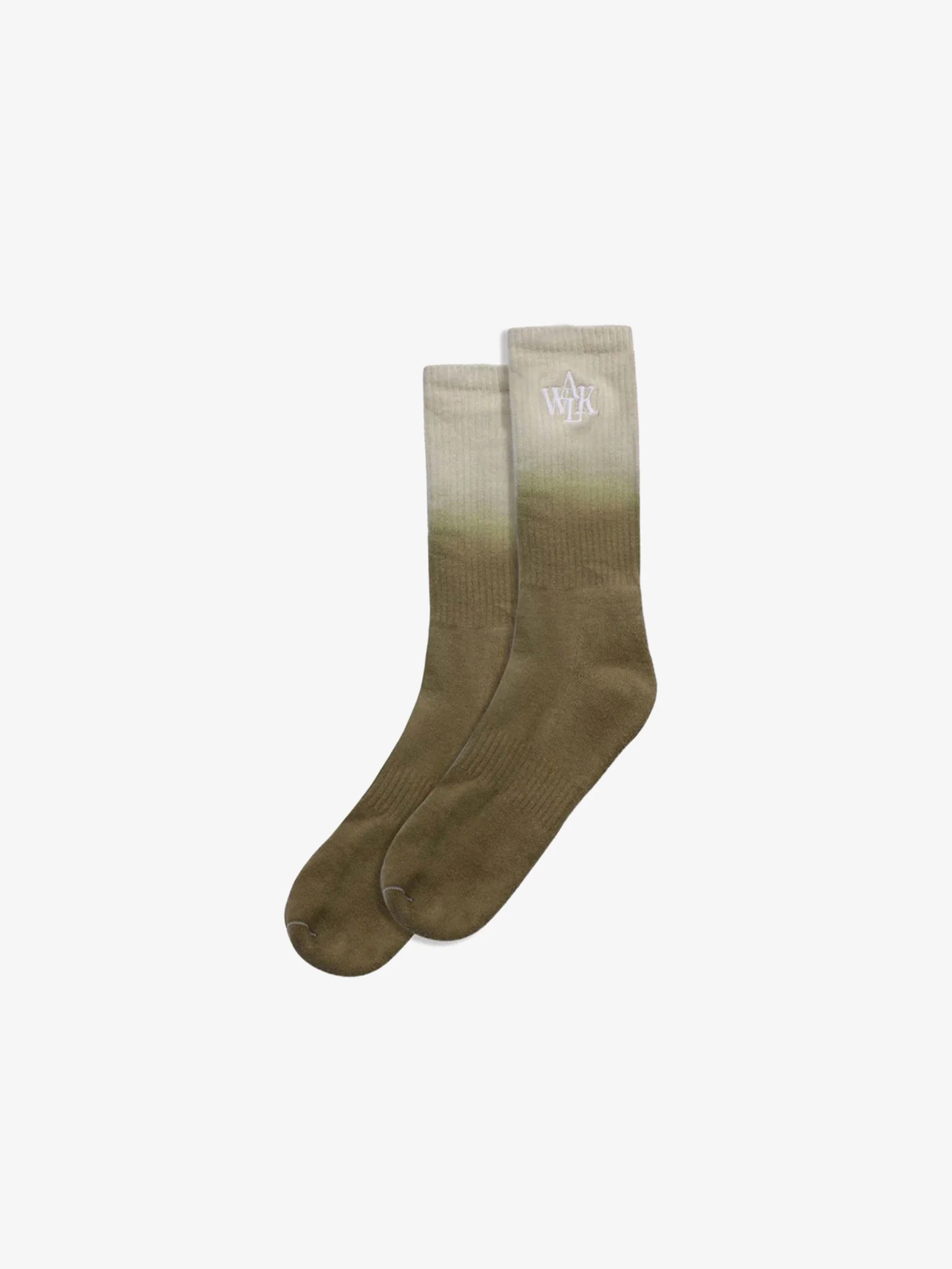 Les chaussettes gradient marron