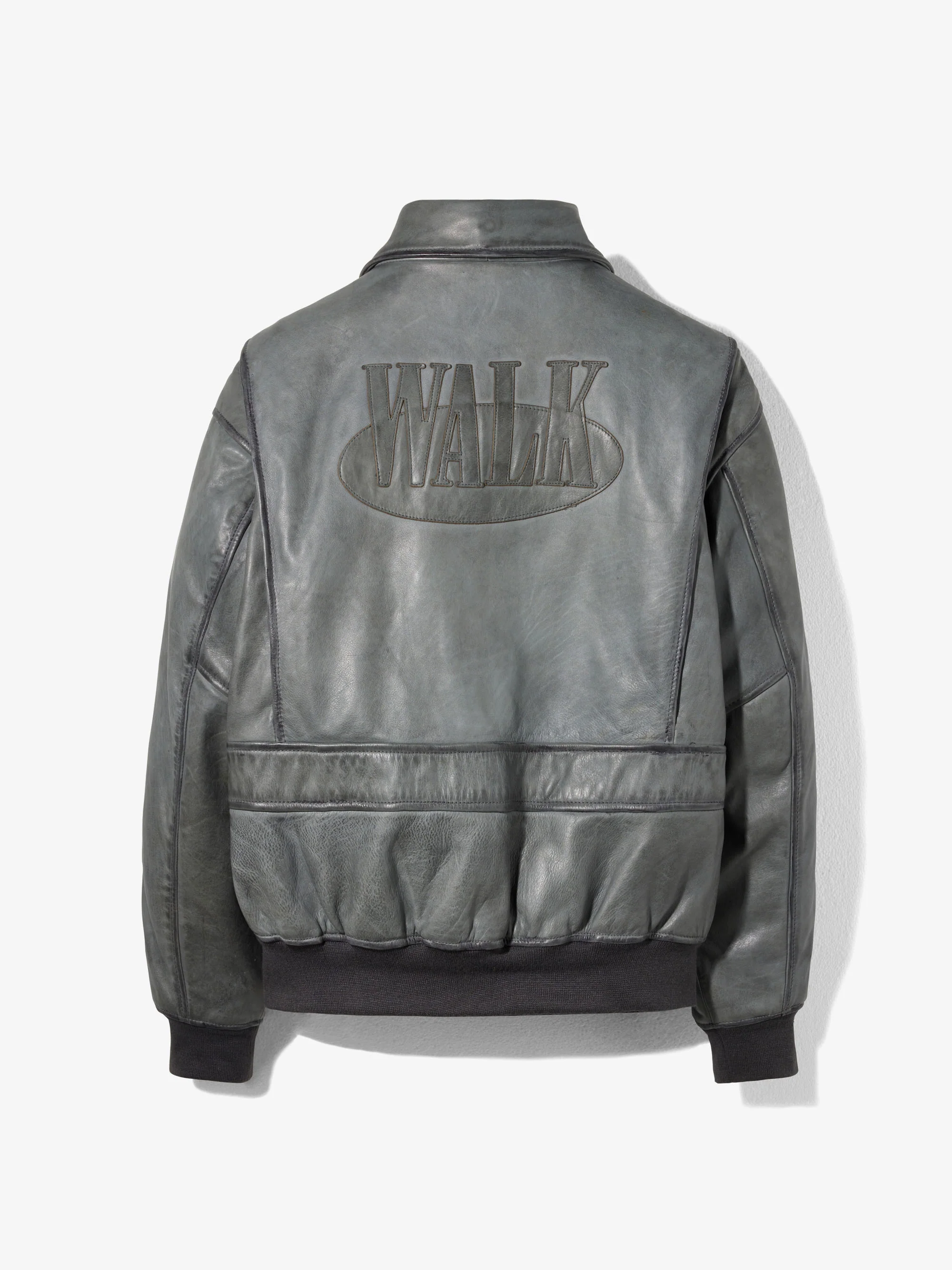 Walk in Paris X Schott NYC ® - Flight jacket grise - Image 10